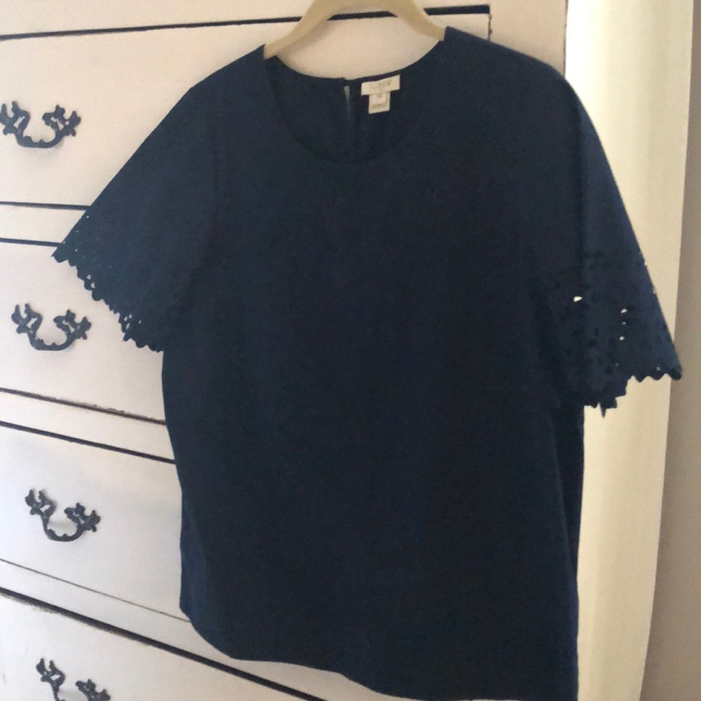 JCrew fitted knit top.